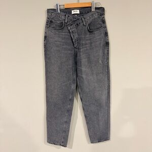 AGOLDE Criss Cross Straight Jeans Size 27